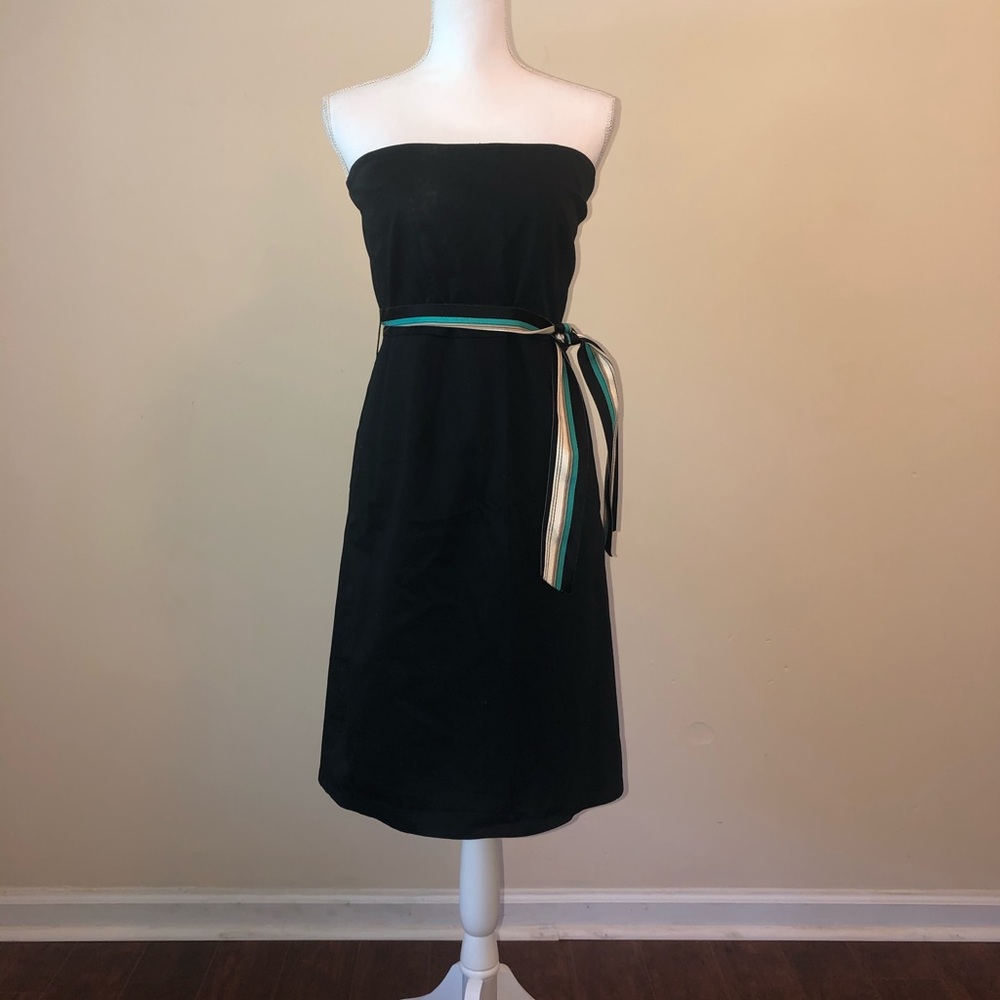 Old Navy Black Halter Dress with a Belt